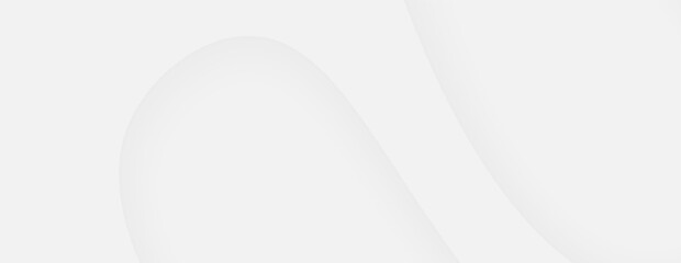 Subtle white grey abstract waves minimal background smooth curve wave