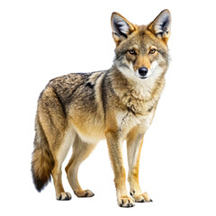 Obraz premium wolf isolated on white background