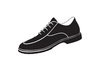 Shoes  silhouette vector