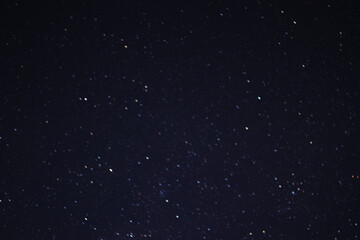 Starry Night Sky with Distant Stars