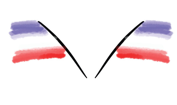 Flag france country national bastille day french freedom red white blue color drawing national celebration paris holiday 14 th fourteen day july month happy independence day patriotic eiffel tower art