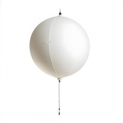 Obraz premium White sphere balloon with studio shot.