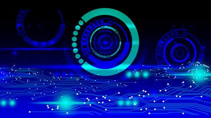 Scientific and technological background. Abstract image of DNA molecule. Vector illustration. Hand drawn