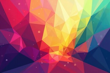 Obraz premium Geometric abstract shapes, colorful and vibrant , geometric, pattern