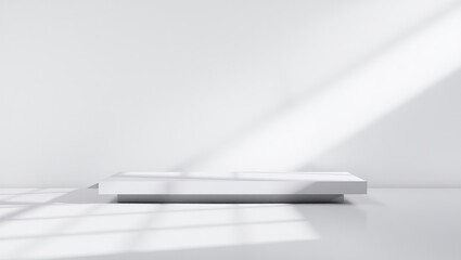Serene Product Display Platform - Empty Stage for Photography