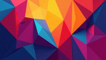 Abstract geometric shapes, interwoven seamlessly , dark, graphic