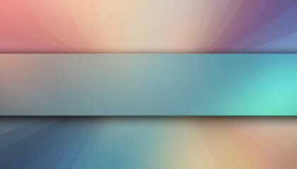 Naklejka premium Artistic abstract background displaying soft colors and gradients digital art modern environment artistic perspective creative concept