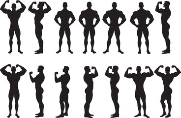 Bodybuilding Male Silhouette Vector | Gym Fitness SVG Clipart for Workout Designs

Muscular Man Flexing SVG | Bodybuilder Silhouette Vector for Gym Projects

Strong Male Bodybuilding Vector | Printabl