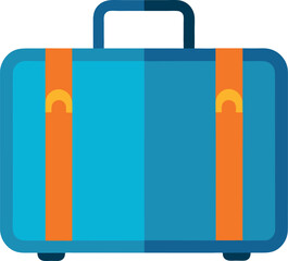 vector illustration of a suitcase