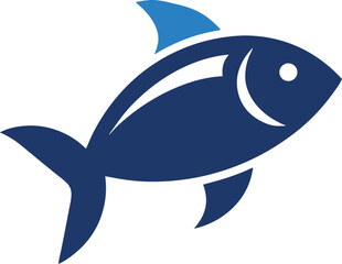 Obraz premium cartoon shark vector illustration