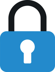 lock icon vector illustration