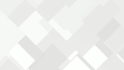 4k white geometric blocks shapes design background. Modern corporate backdrop