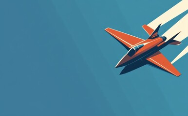 Stunning Illustration of a Futuristic Jet