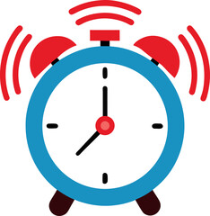 alarm clock vector illustration