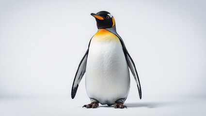 Fototapeta premium Penguin Expert Composition - Elegant Copy Space Design