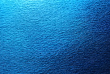 Vibrant blue textured background surface