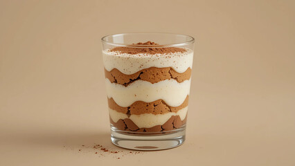 Elegant Tiramisu Dessert in Glass
