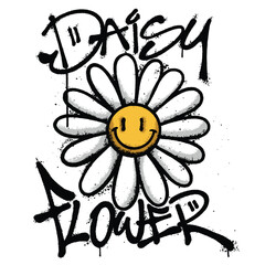 Daisy Flower Urban Streetwear Art