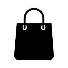 Tote bag design featuring a minimalistic black silhouette on a white background ideal for modern fashion and eco-friendly shopping habits