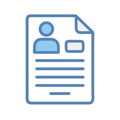 Resume template showcasing essential personal information and professional experience for job applications