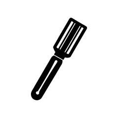 Razors silhouette vector illustration