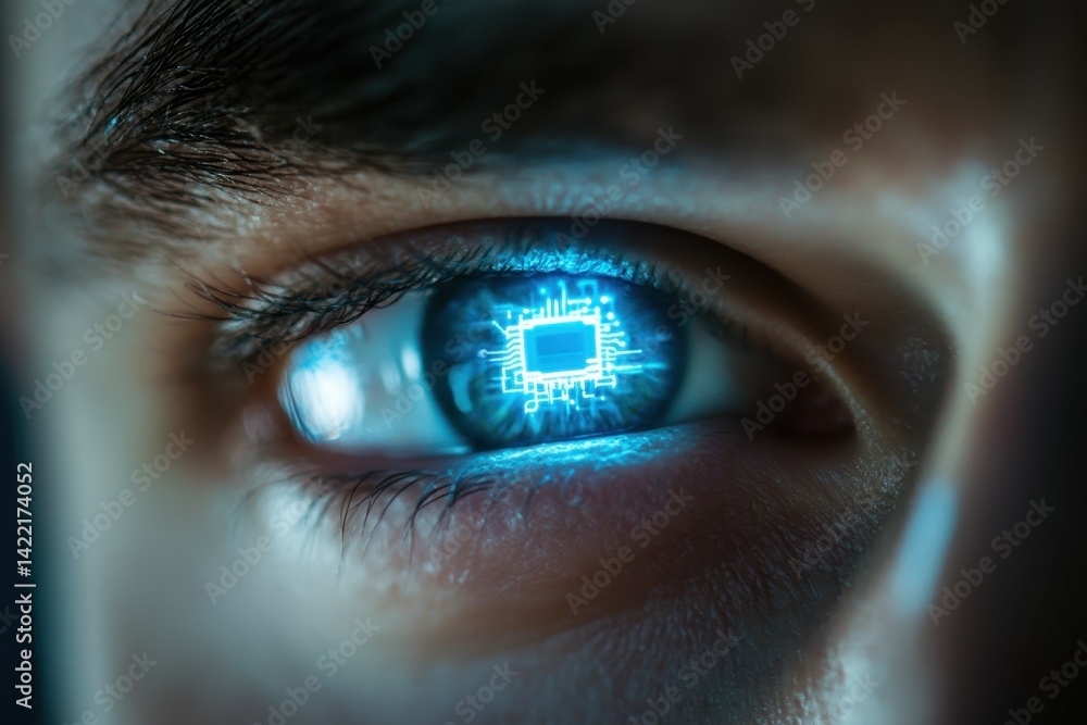 Poster a startup creates a revolutionary microchip that allows users to control devices with just their tho