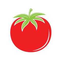 Tomato vector art and illustration on a white background