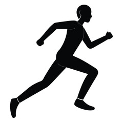 running man silhouette