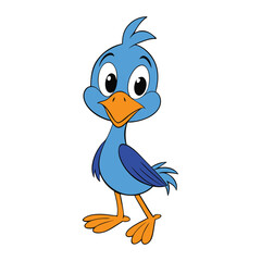 Cartoon Bird vector illustration