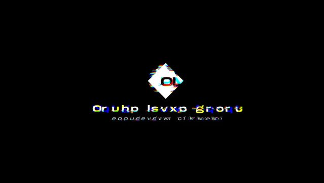 Dynamic Glitch Title 06