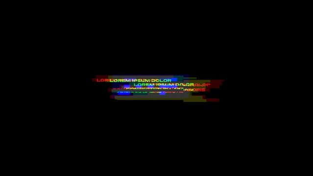 Dynamic Glitch Title 08