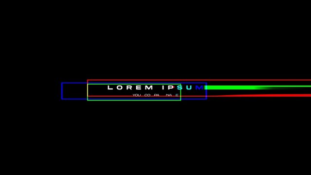 Dynamic Glitch Title 15