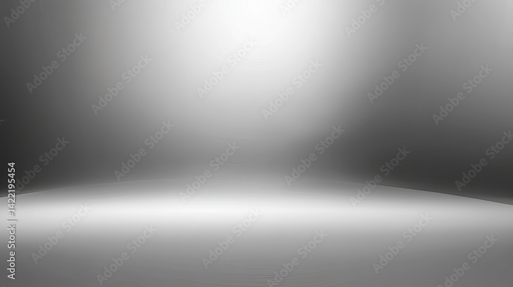 Poster empty gray gradient background spotlight interior studio backdrop display product