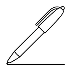 pen isolated on white