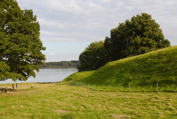 Earth wall - Haithabu - Germany