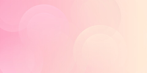 Minimalist banner background, pastel colorful, pink and yellow gradations.