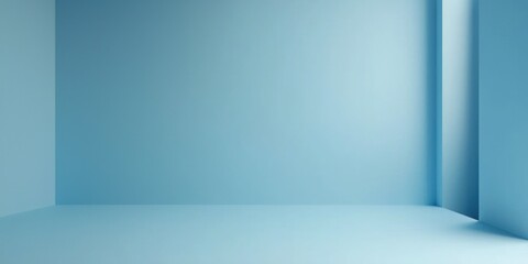 A light blue background with a focused area for design components.