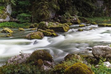 An der Doubs im Jura Frankreich