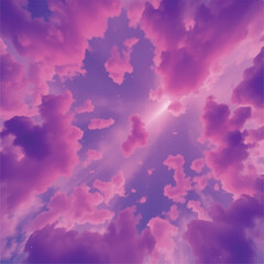Vector pink sky background for website.
