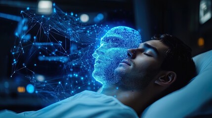 Obraz premium Digital Mind Connection