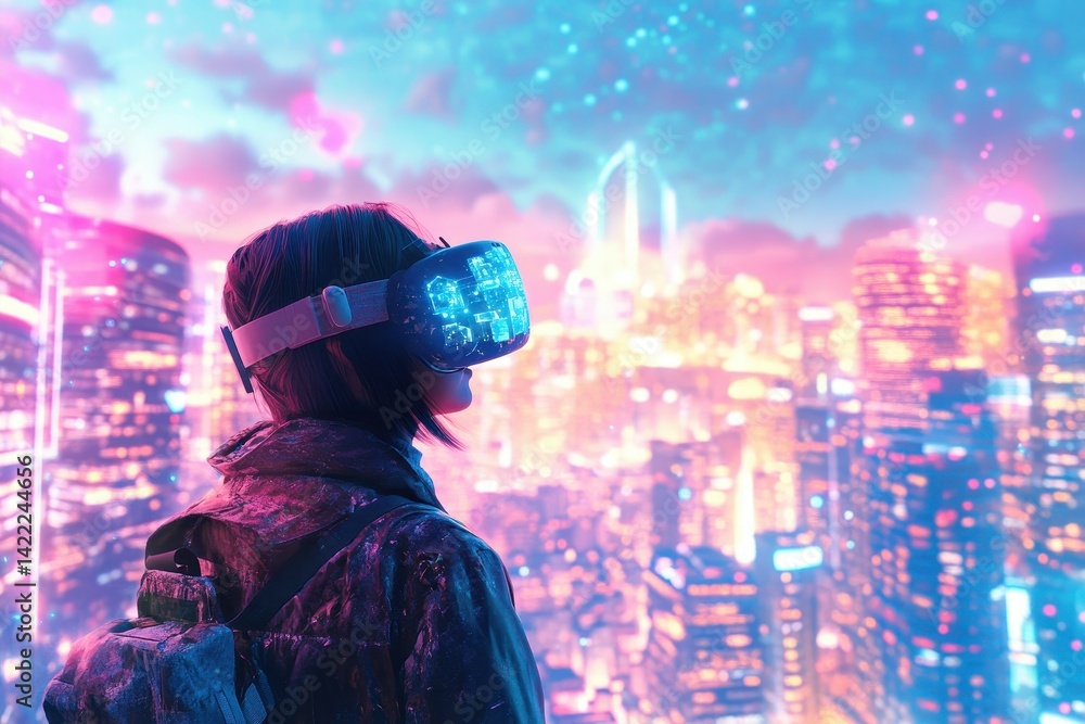 Poster a virtual world is created where users can build their ideal lives, but when the virtual world start