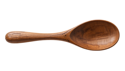 wooden spoon is perfect for serving soups, stews, or even stirring in the kitchen.