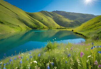 beautiful of nature landscape view