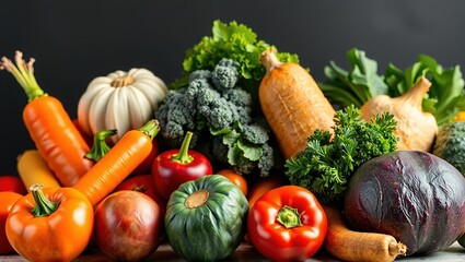 Freshly Harvested Vegetables Ready for a Healthy Meal