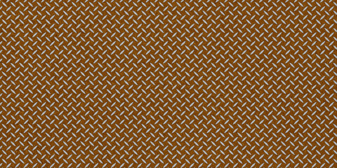 Fototapeta premium Non-slip diamond metal background texture pattern