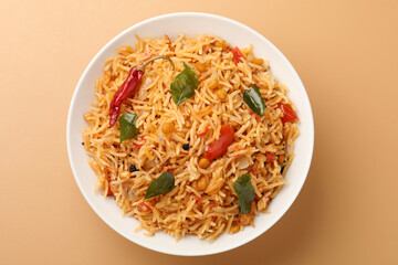Tomato Flavored Rice, Popular South Indian Dish