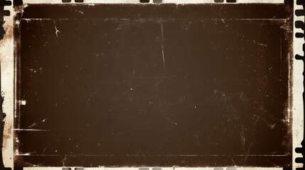 Grunge abstract dusty scanned old film texture overlay. Damaged grain screen gradient background. Orange glitch noise on black scratched texture with dust. Leak flare light picture.