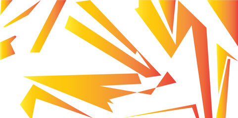 Bold edgy texture for prints posters wallpapers, packaging, branding elements, and creative digital compositions. Abstract orange geometric pattern with sharp angular shapes. Modern artistic