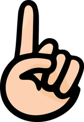 cozy hand with thumb up