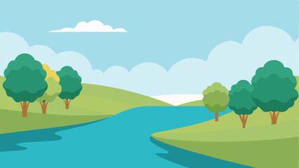 golden hour at the beach landscape background